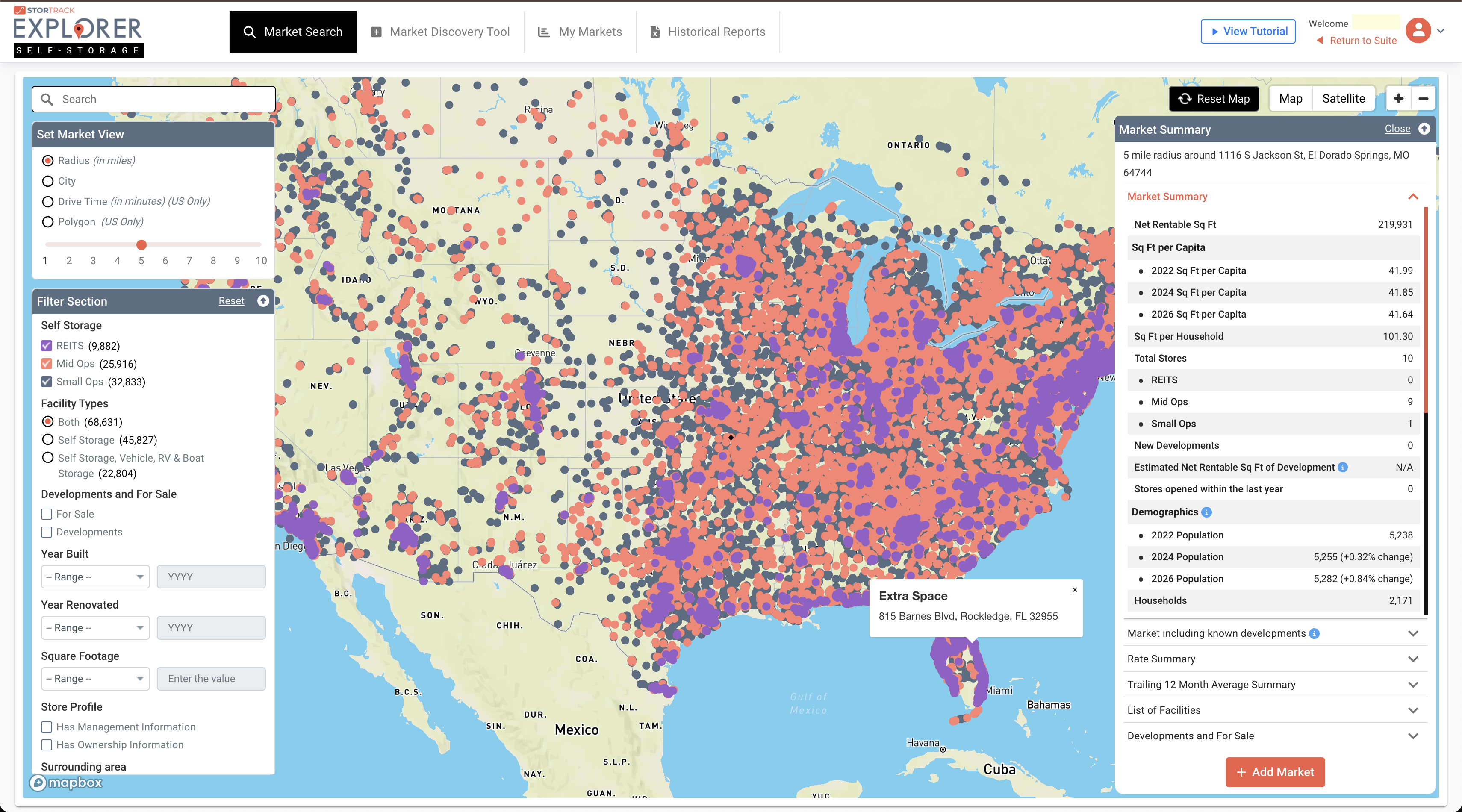 Self‑Storage Discovery Platform